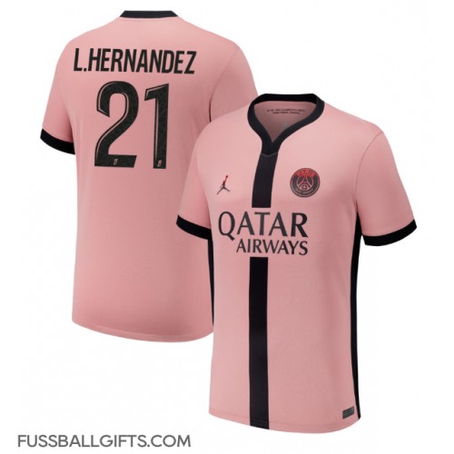 Paris Saint-Germain Lucas Hernandez #21 Fußballbekleidung 3rd trikot 2024-25 Kurzarm